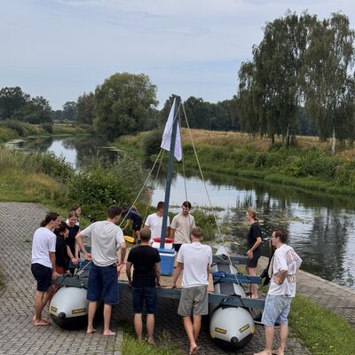 Das Team und das Flo�